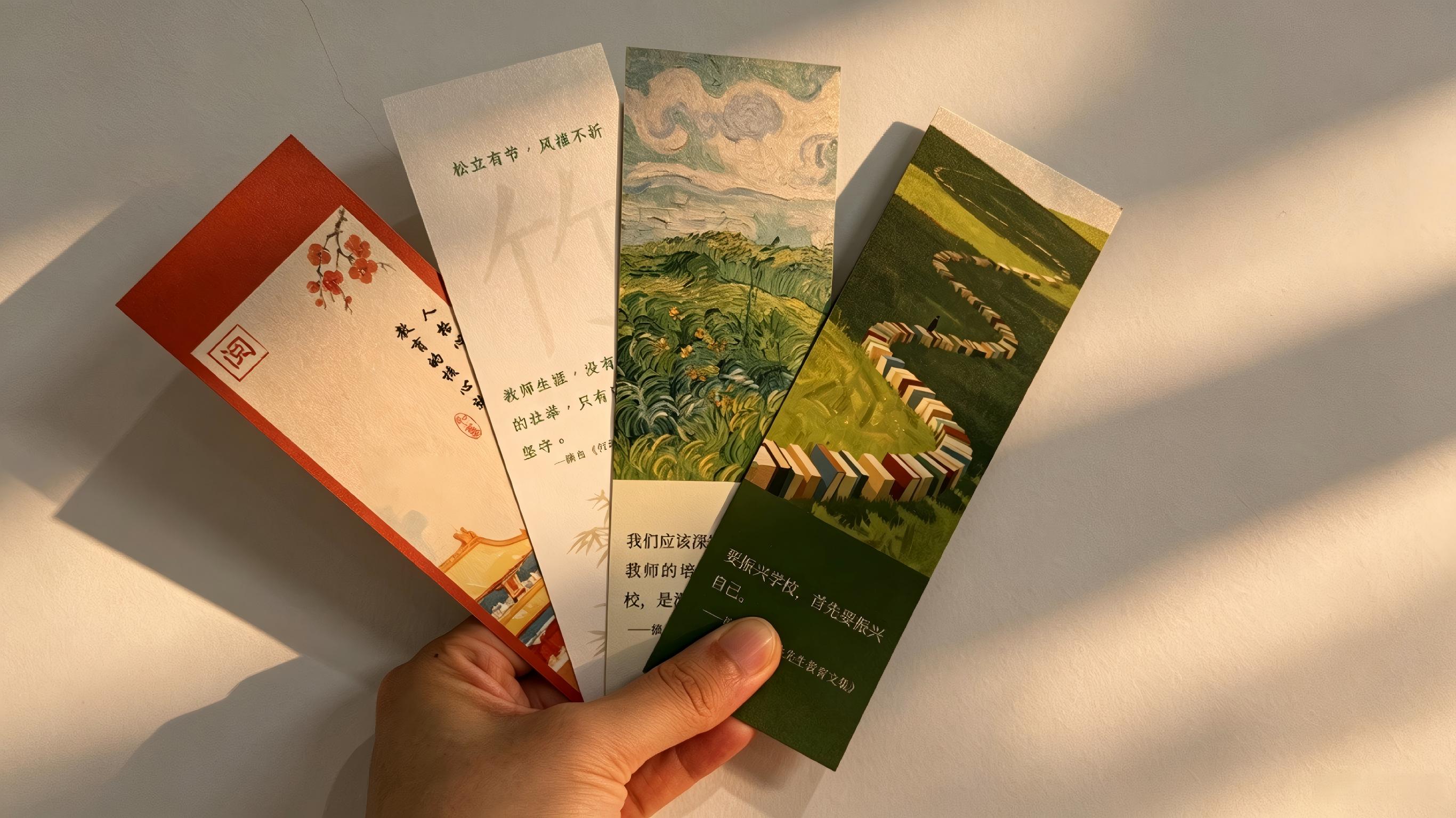 定制书签回礼